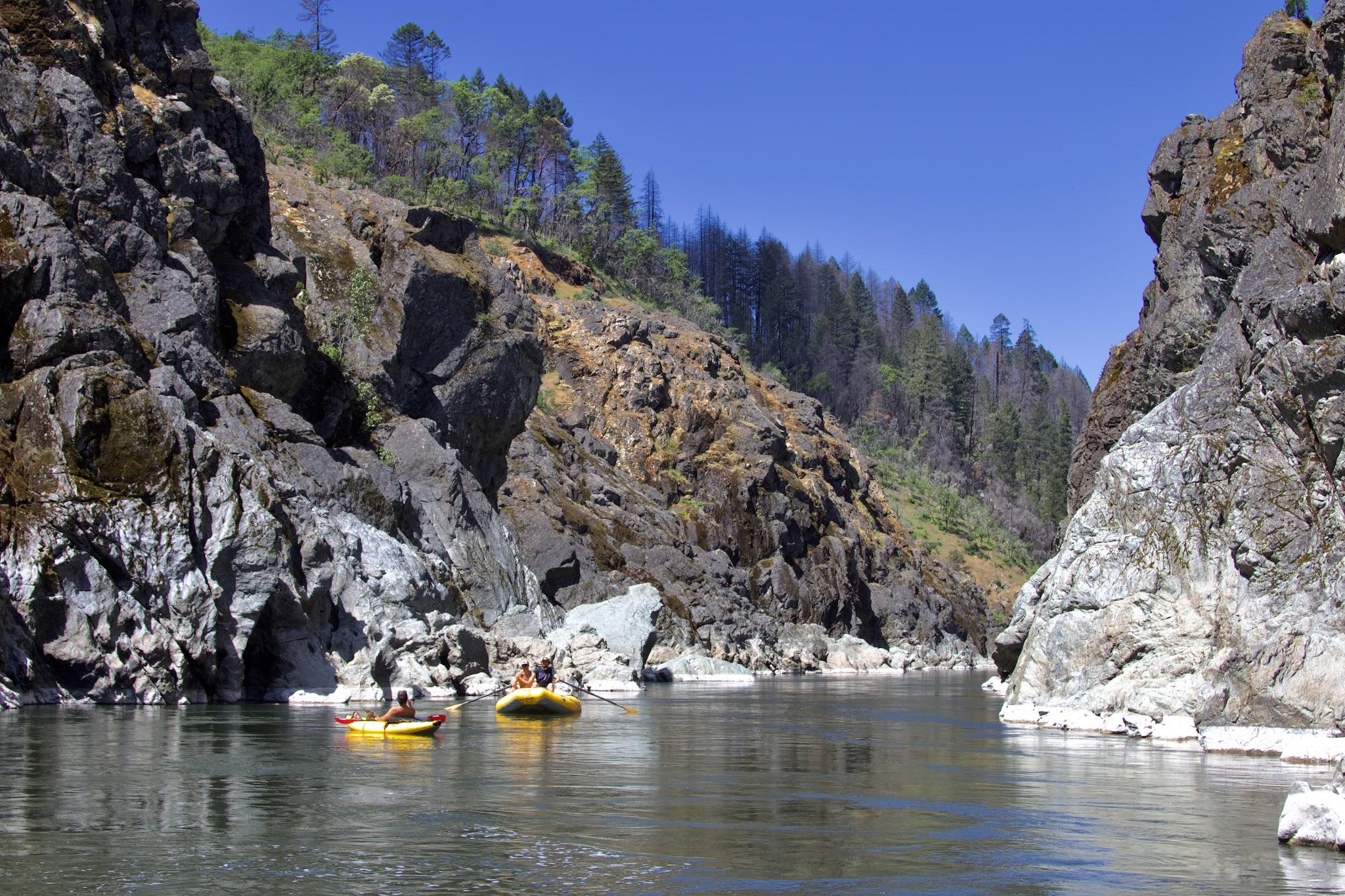 Scenic float through Hellgate Canyon on the Rogue River